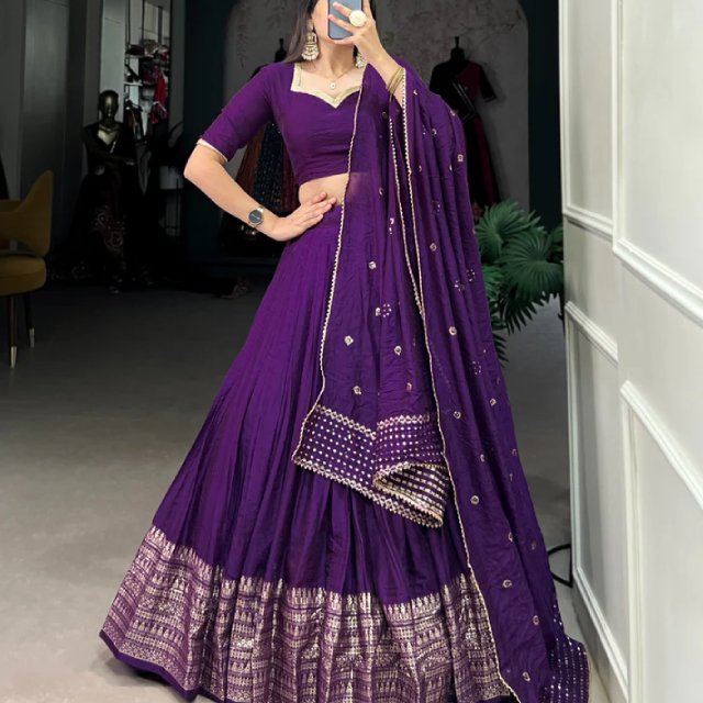 Navrang Chaniya Choli festive look by Nirali Boutique